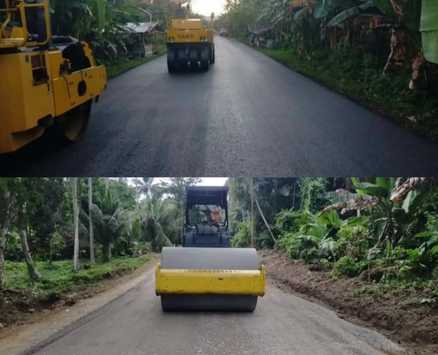 Pekerjaan Ruas Jalan Milik PT Buli Bangun