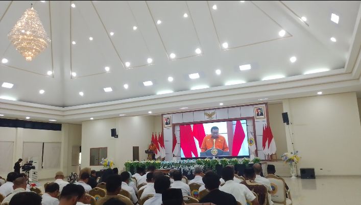Foto Istimewa: (Sambutan Kepala BPS Kabupaten Halmahera Tengah)