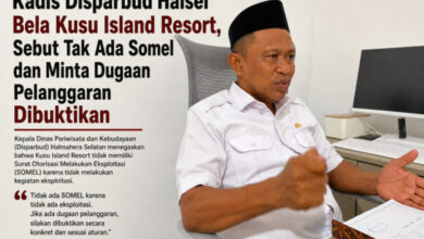 (Kepala Dinas Pariwisata, Kebudayaan dan Ekonomi Kreatif (Disparbudekraf) Kabupaten Halmahera Selatan, Ali Dano Hasan)